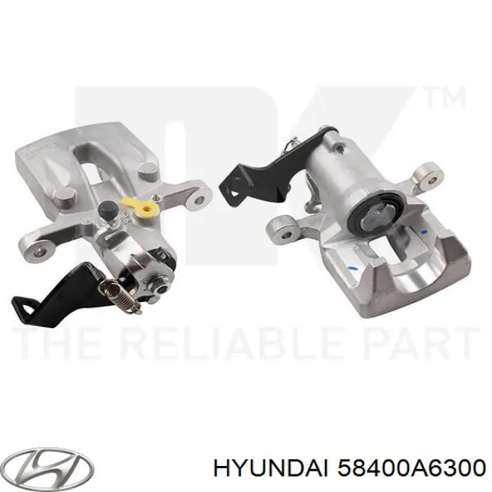 Pinza de freno trasera derecha Hyundai/Kia 58400A6300 precio, desde 60,80 EUR