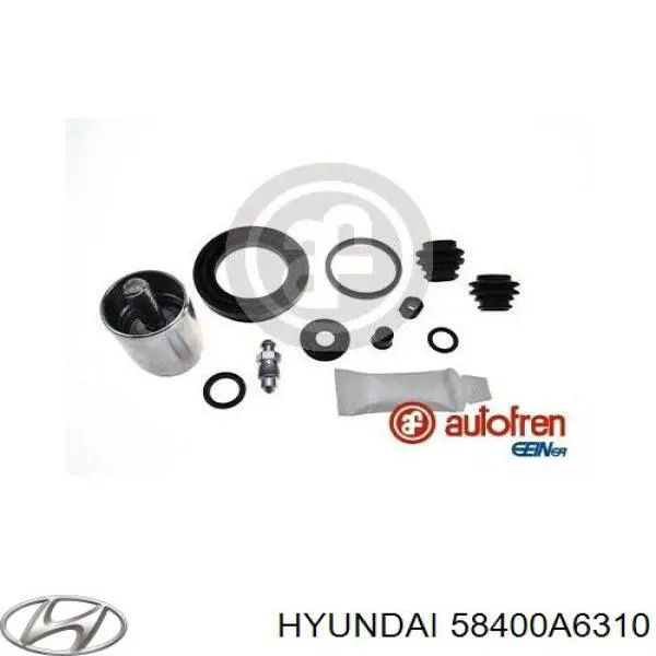 Pinza de freno trasera derecha Hyundai/Kia 58400A6310 precio, desde 92,93 EUR