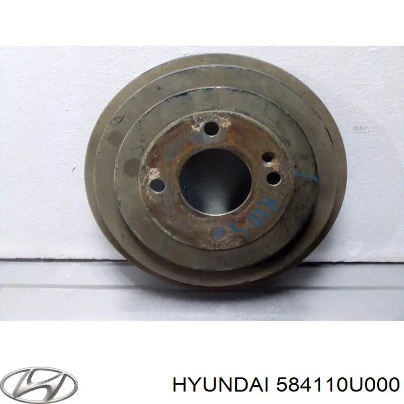 584110U000 Hyundai/Kia freno de tambor trasero