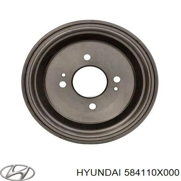584110X000 Hyundai/Kia freno de tambor trasero