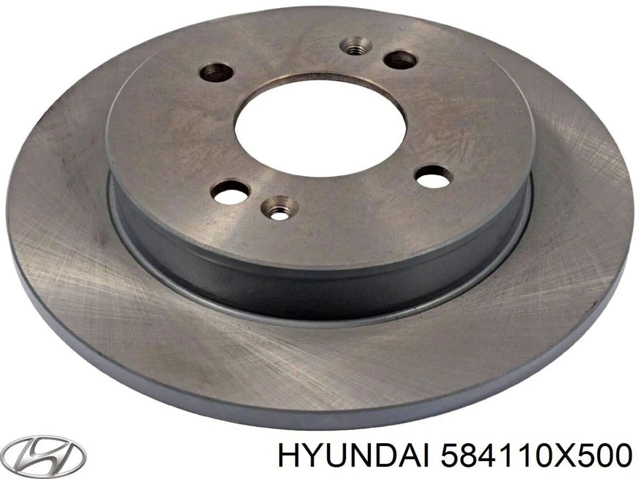 Disco de freno trasero Hyundai/Kia 584110X500 precio, desde 36,57 EUR