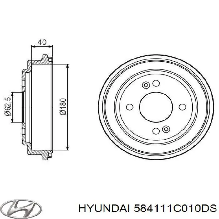 584111C010DS Hyundai/Kia