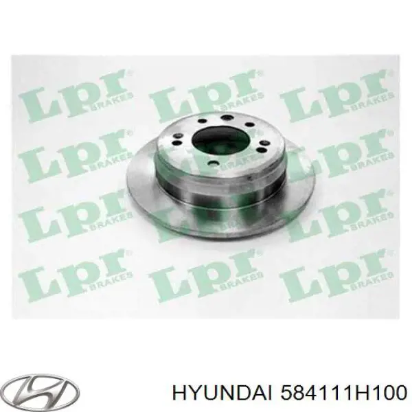Disco de freno trasero Hyundai/Kia 584111H100 precio, desde 27,09 EUR