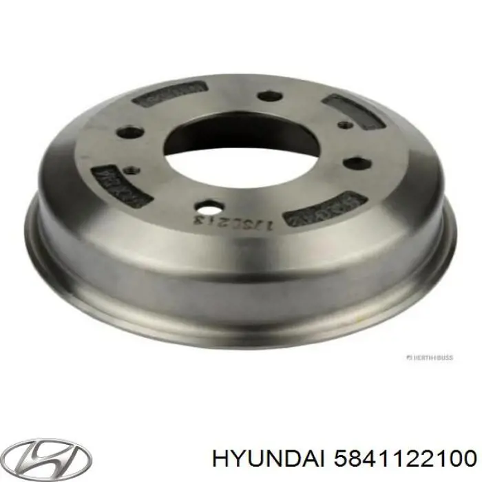 5841122100 Hyundai/Kia freno de tambor trasero