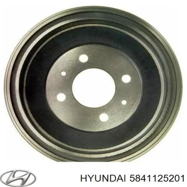 Tambor de freno trasero Hyundai/Kia 5841125201 precio, desde 35,62 EUR