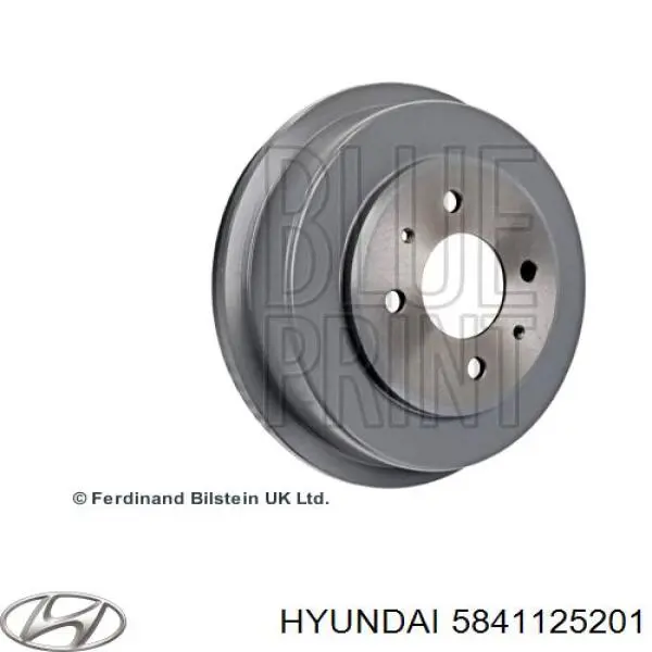 Comprar 5841125201 Hyundai/Kia Tambor de freno trasero