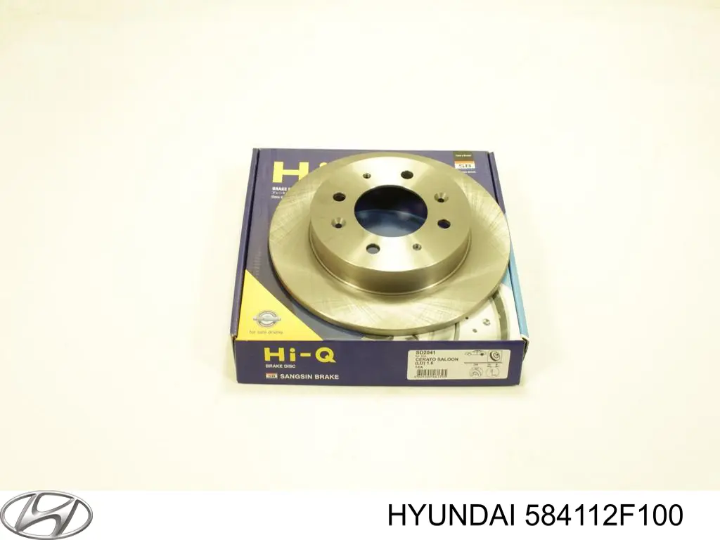 Comprar 584112F100 Hyundai/Kia Disco de freno trasero