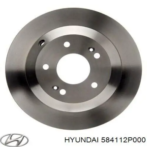 Frenos traseros Hyundai/Kia 584112P000