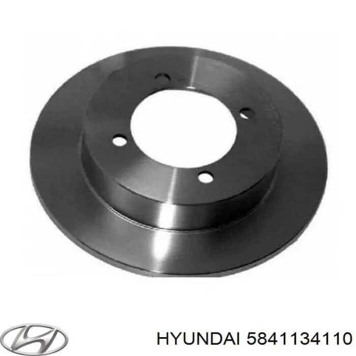 Disco de freno trasero Hyundai/Kia 5841134110 precio, desde 39,22 EUR