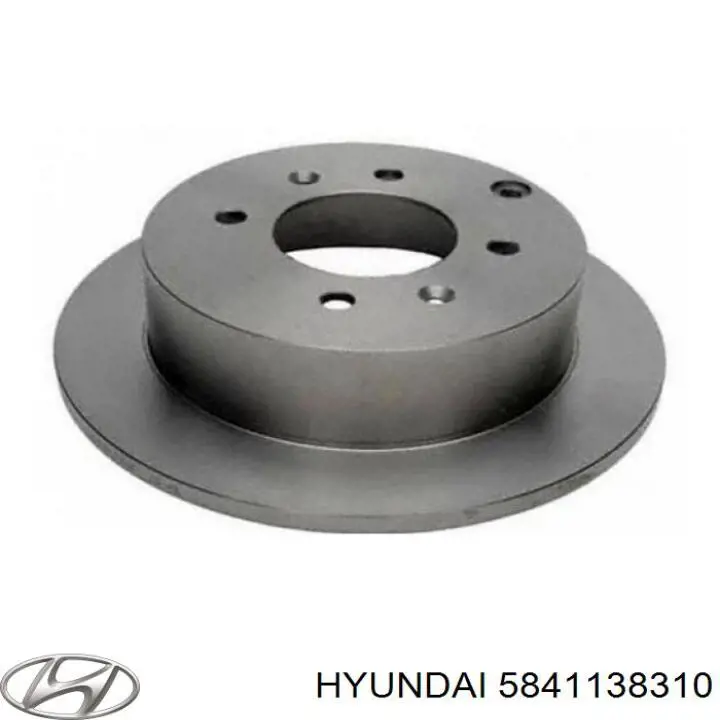 5841138310 Hyundai/Kia disco de freno trasero