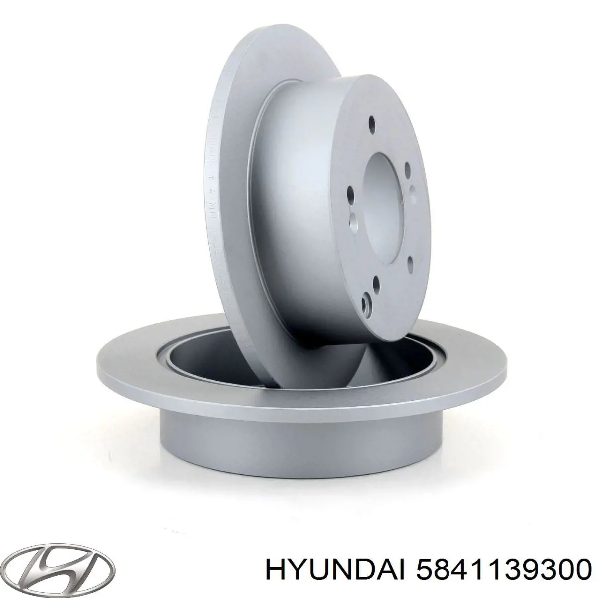 Disco de freno trasero 5841139300 Hyundai/Kia