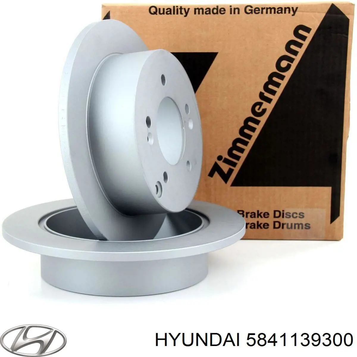Comprar 5841139300 Hyundai/Kia Disco de freno trasero