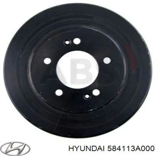 Tambor de freno trasero para Hyundai Trajet (FO)