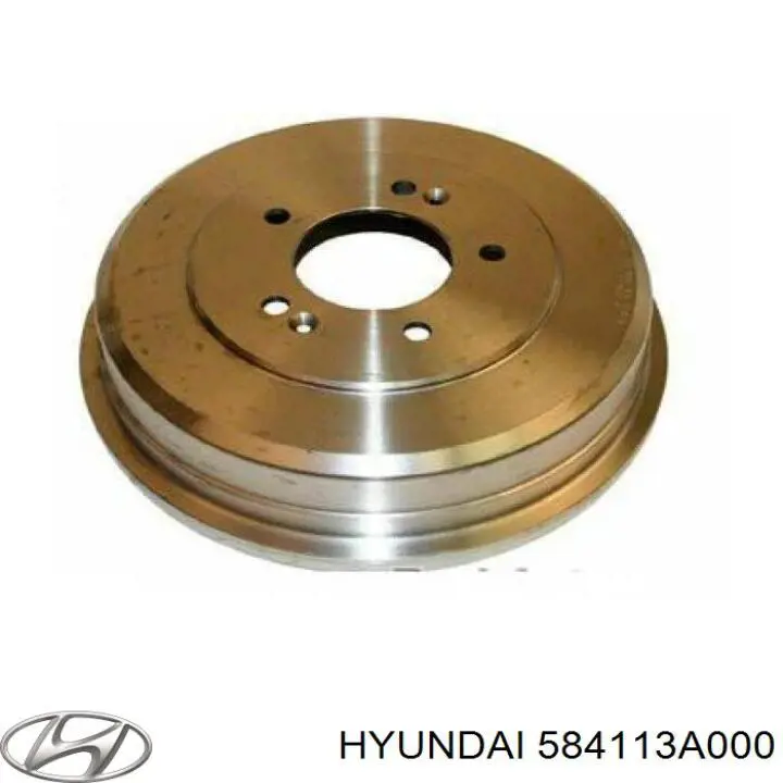 Tambor de freno trasero Hyundai/Kia 584113A000 precio, desde 60,70 EUR