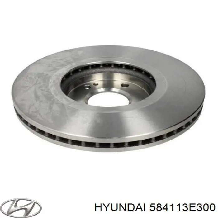 Disco de freno trasero 584113E300 Hyundai/Kia