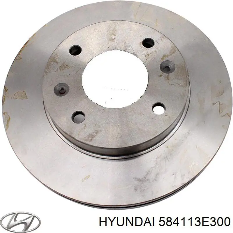 Disco de freno trasero Hyundai/Kia 584113E300 precio, desde 61,35 EUR
