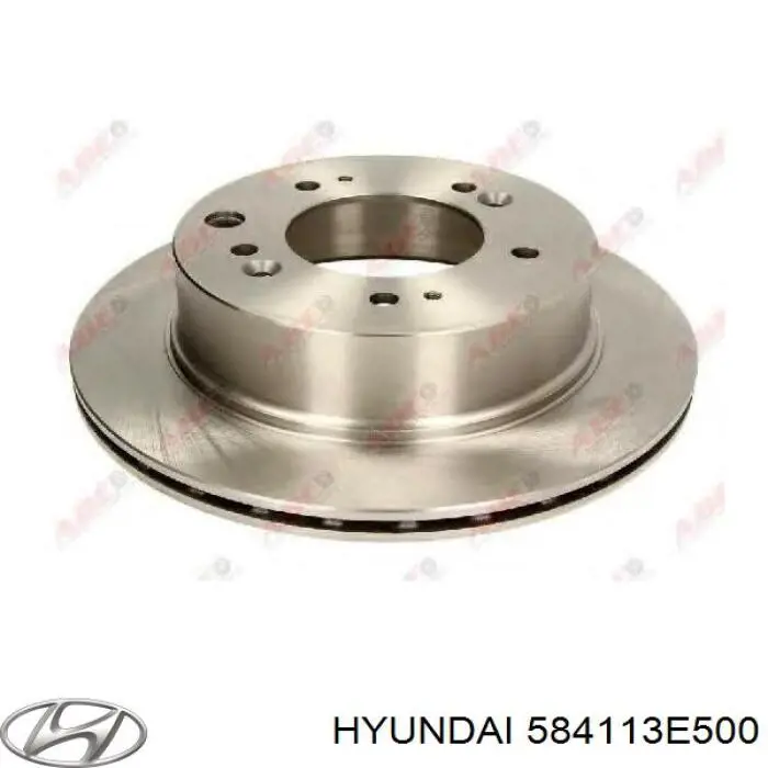584113E500 Hyundai/Kia disco de freno trasero