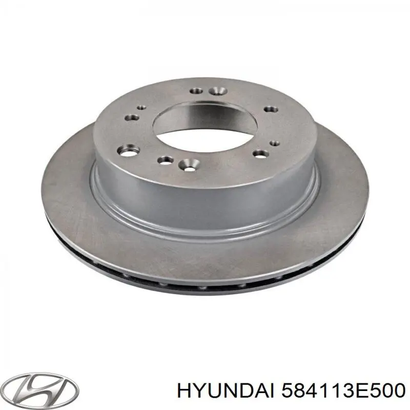 Disco de freno trasero Hyundai/Kia 584113E500 precio, desde 65,59 EUR