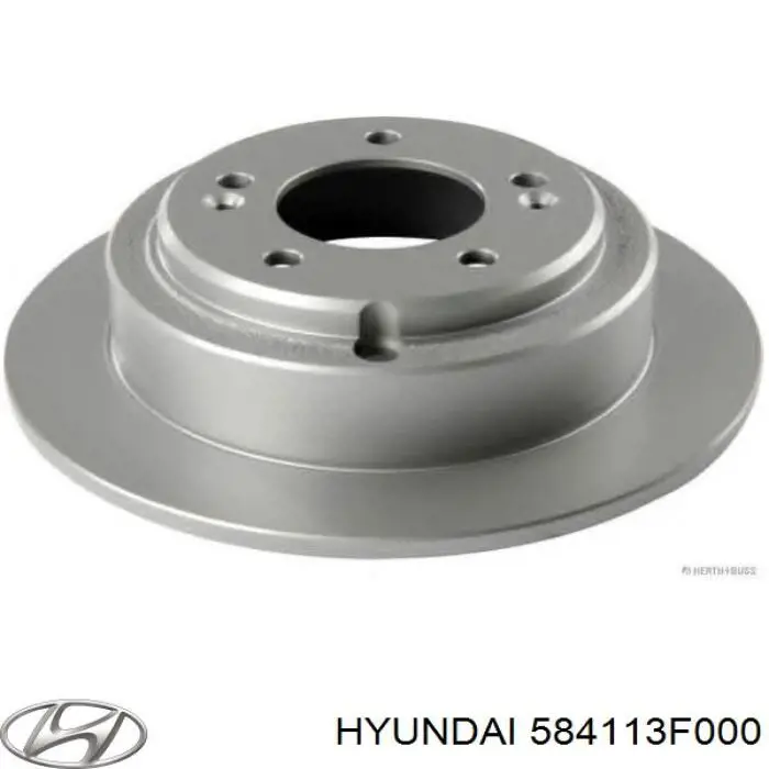 584113F000 Hyundai/Kia disco de freno trasero