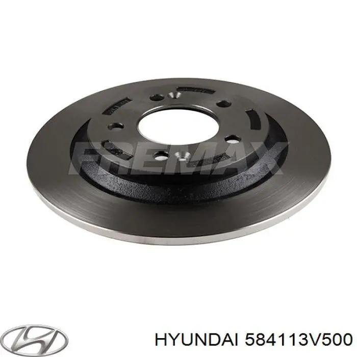Comprar 584113V500 Hyundai/Kia Disco de freno trasero