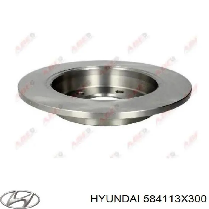 Frenos traseros Hyundai/Kia 584113X300