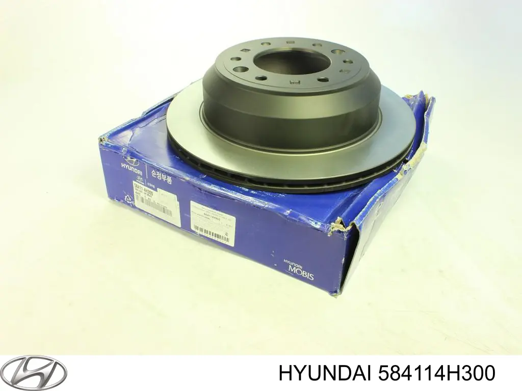 Disco de freno trasero 584114H300 Hyundai/Kia