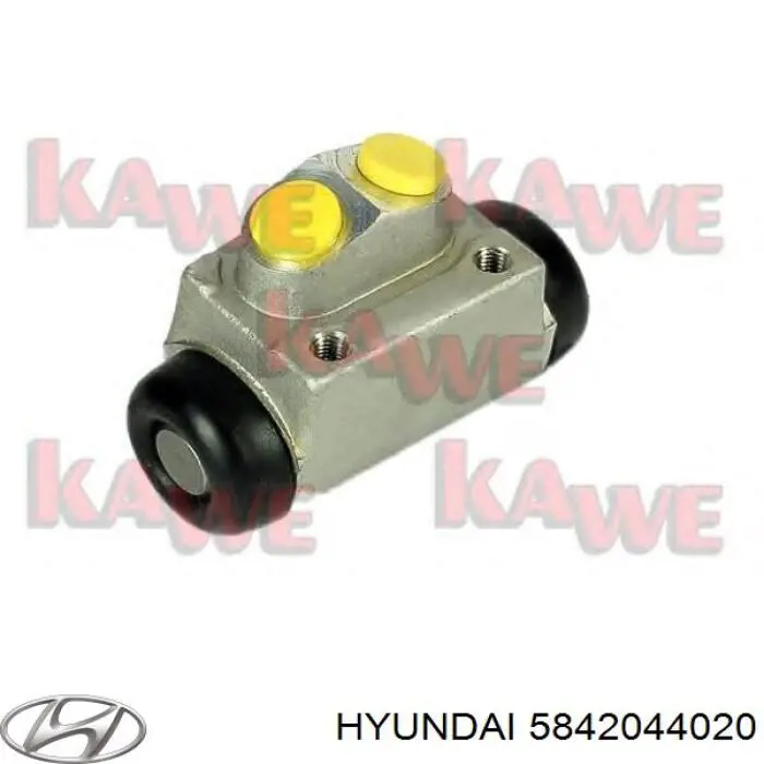 5842044020 Hyundai/Kia cilindro de freno de rueda trasero