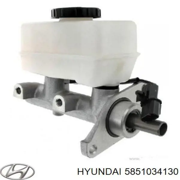 Cilindro principal de frenos para Hyundai Sonata III 