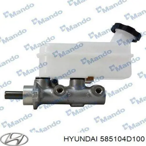 Comprar 585104D100 Hyundai/Kia Cilindro maestro de frenos