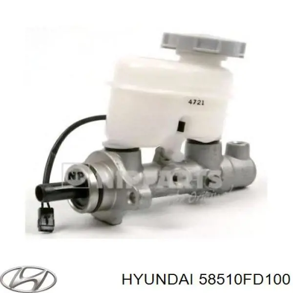 Cilindro maestro de frenos Hyundai/Kia 58510FD100 precio, desde 114,20 EUR