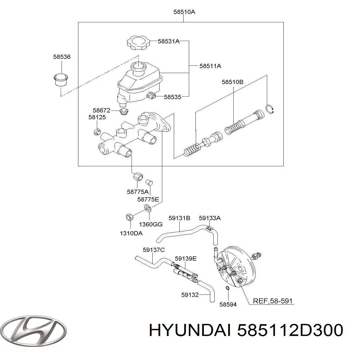 585112D300 Hyundai/Kia