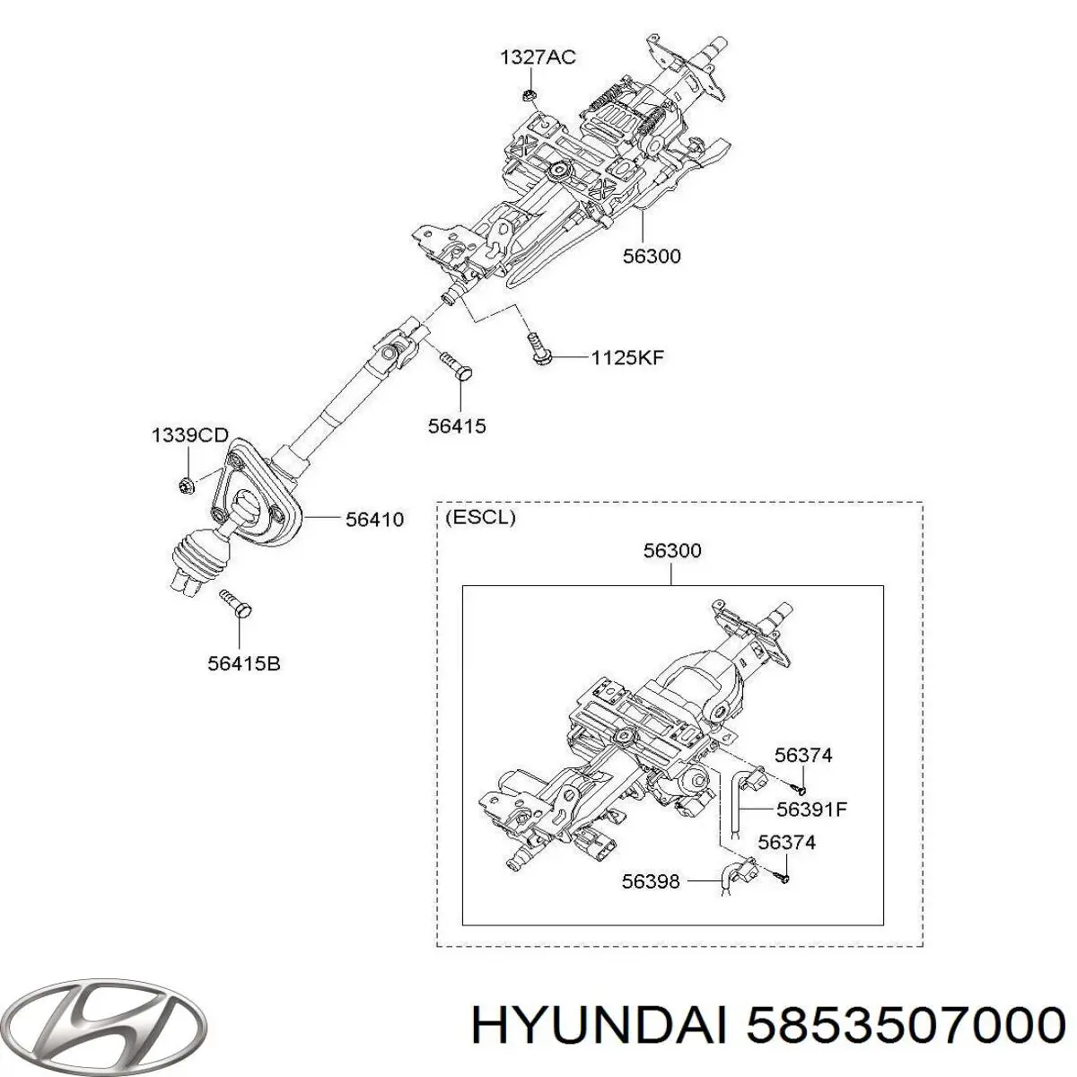 Comprar 5853507000 Hyundai/Kia 