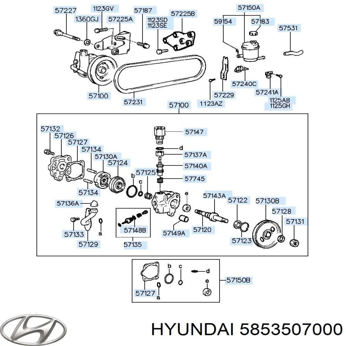  Hyundai/Kia 5853507000 precio, desde 33,17 EUR