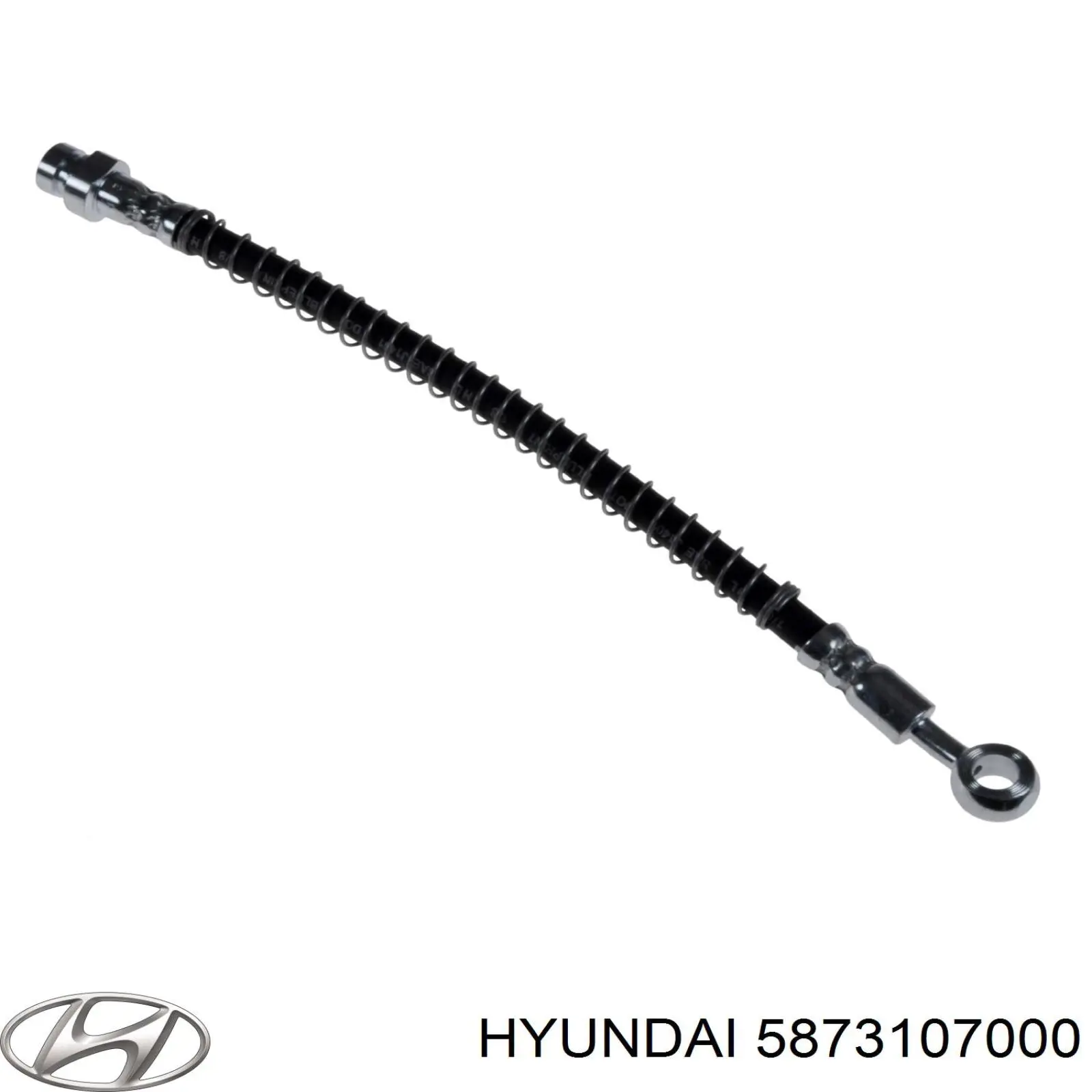 Latiguillos de freno delantero 5873107000 Hyundai/Kia