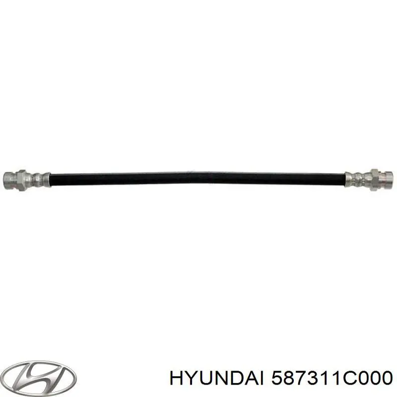 Manguera de freno delantero izquierdo ABS SL5923