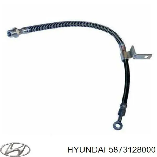 5873128000 Hyundai/Kia latiguillo de freno delantero