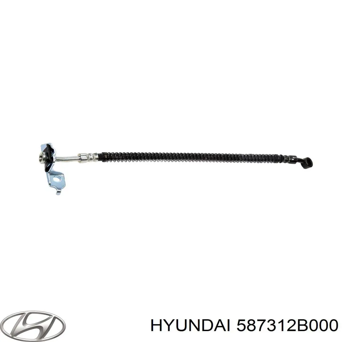 Comprar 587312B000 Hyundai/Kia Latiguillos de freno delantero izquierdo