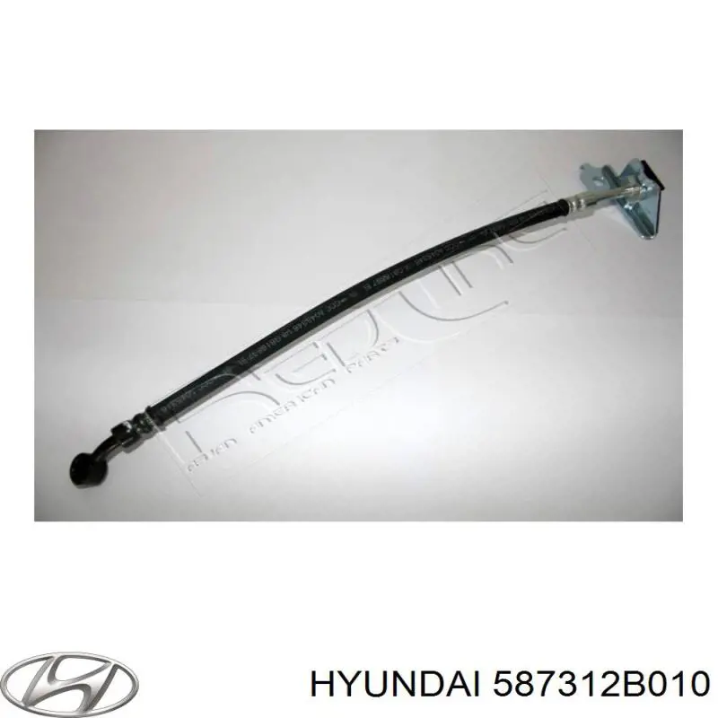 587312B010 Hyundai/Kia latiguillos de freno delantero izquierdo