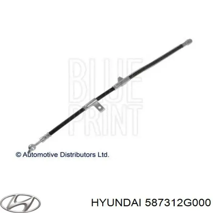Comprar 587312G000 Hyundai/Kia Latiguillos de freno delantero izquierdo