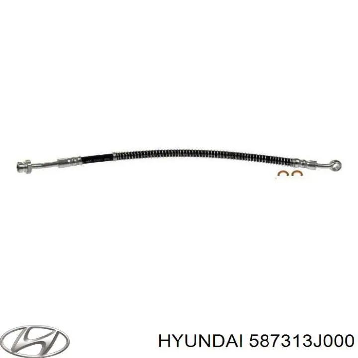 587313J000 Hyundai/Kia latiguillos de freno delantero izquierdo