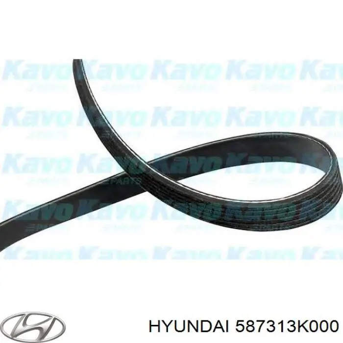 587313K000 Hyundai/Kia latiguillos de freno delantero izquierdo