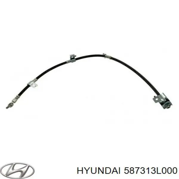 587313L000 Hyundai/Kia latiguillos de freno delantero izquierdo