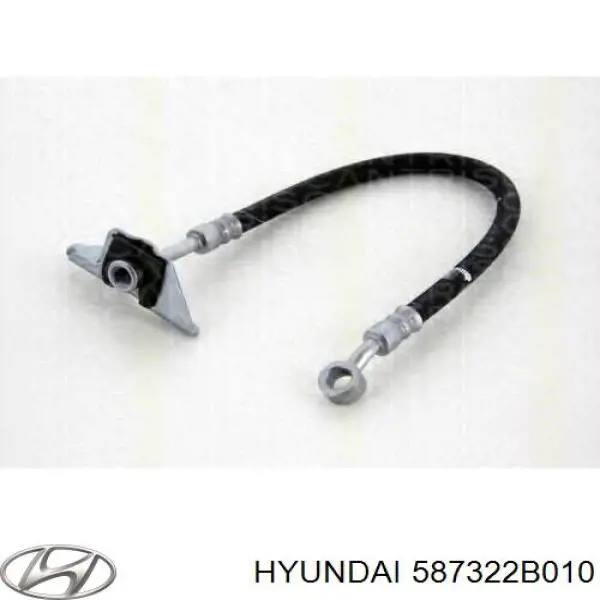 587322B010 Hyundai/Kia latiguillos de freno delantero derecho