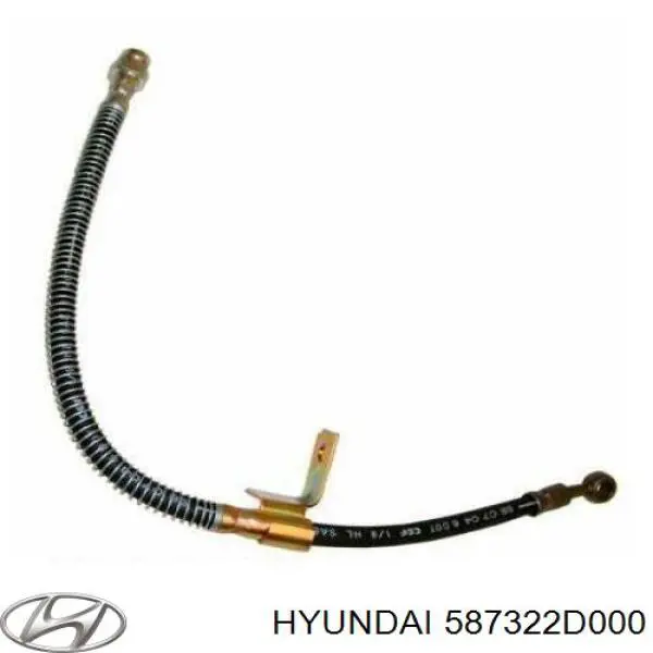 Tubo flexible de frenos delantero derecho para Hyundai Elantra (XD)