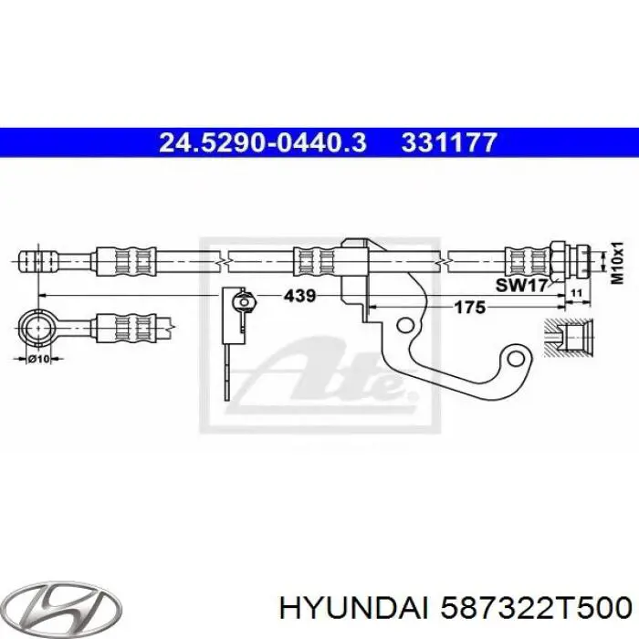 587322T500 Hyundai/Kia