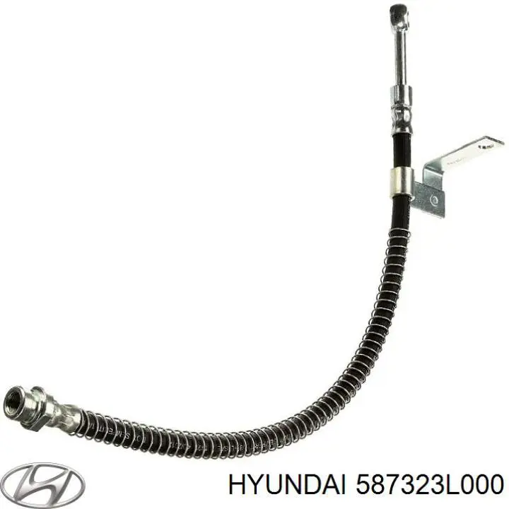 Tubo flexible de frenos delantero derecho para Hyundai Sonata (YF)