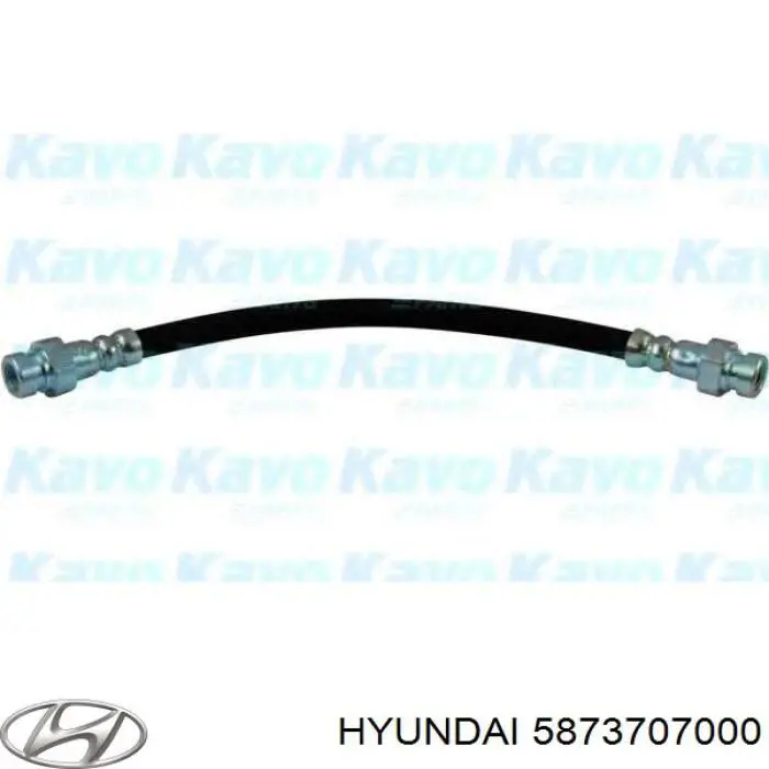 5873707000 Hyundai/Kia latiguillo de freno trasero izquierdo