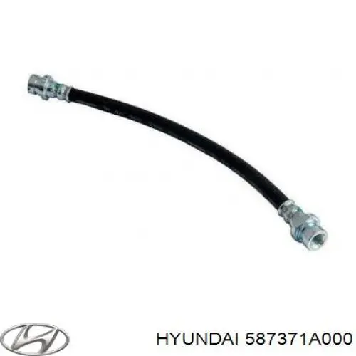 Latiguillo de freno trasero 587371A000 Hyundai/Kia