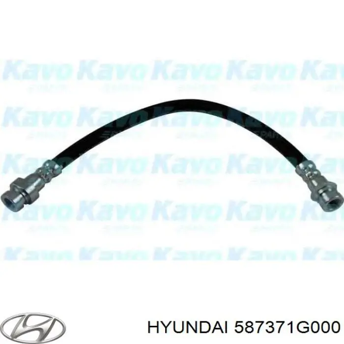 587371G000 Hyundai/Kia latiguillos de freno trasero derecho