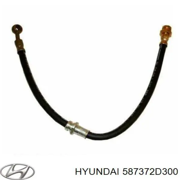 587372D300 Hyundai/Kia latiguillo de freno trasero